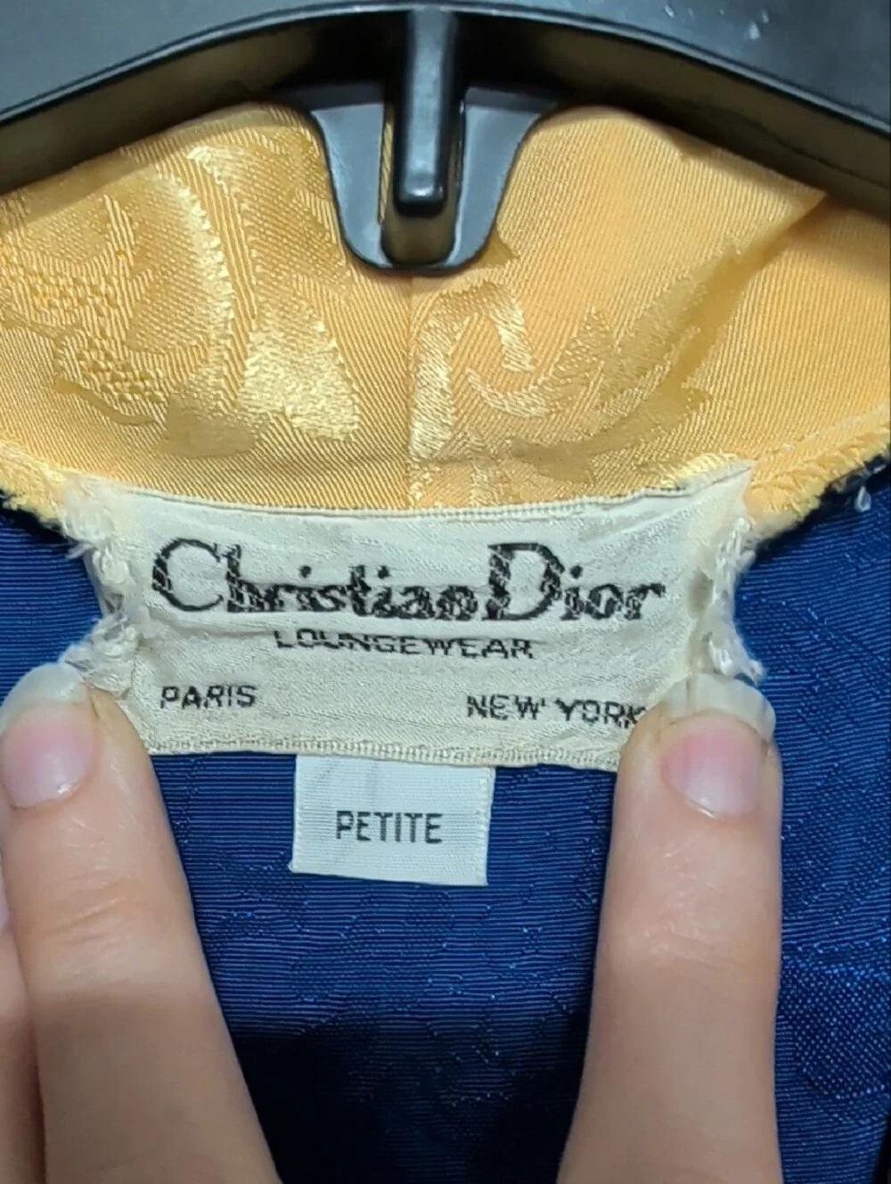 Dior luxurious blue